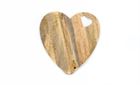 Chopping Board Mango Wood HEART 40x39cm