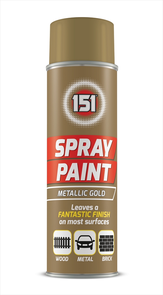 Warrior Paint 151 300ml Metallic Finish Aerosol Various Colours