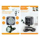 Bicycle Bike Light Front Clear 3Watt SMD USB Rechargeable