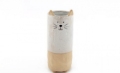 Vase Stoneware Cat 14.5cm