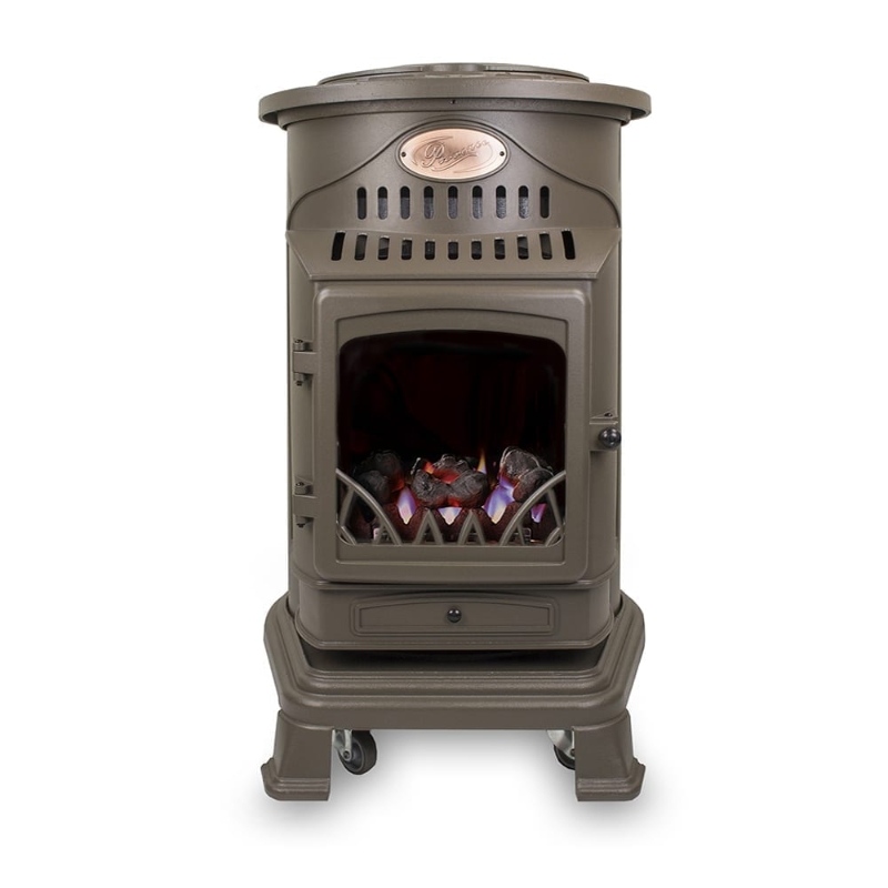 Provence Flame Effect Gas Heater C/W Regulator