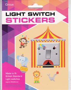 Sticker Set for Light Switch Circus