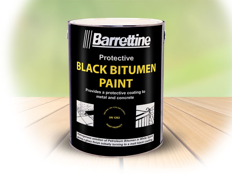 Warrior Paint Bitumen Black 1Ltr. Warrior Warehouses Ltd