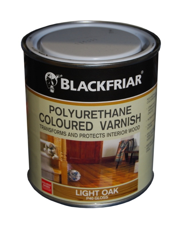 Warrior Varnish Polyurethane Light Oak Gloss 250ml. Warrior