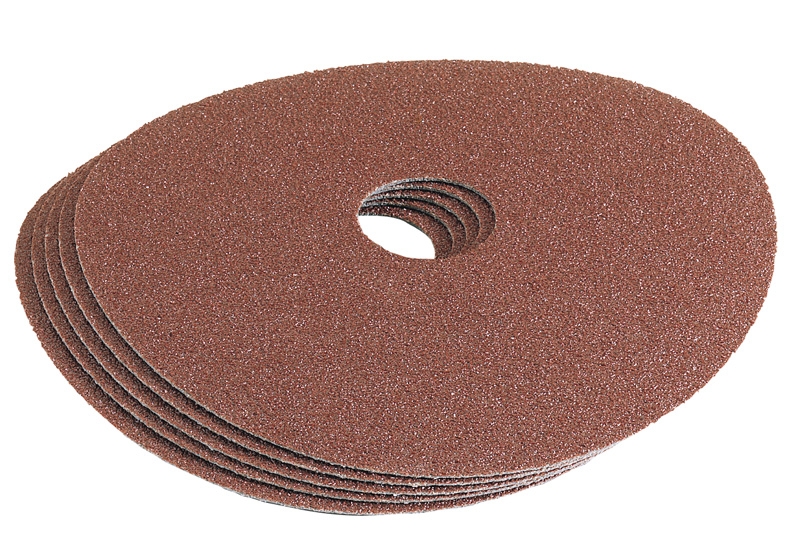 Warrior Sanding Discs Fibre Backed For A/Grinder 115mm x 60Gt.x5