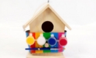 Bird Nesting Box Wooden Paint your Own