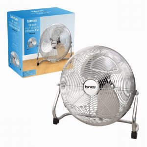 Fan 18" Chrome High Velocity