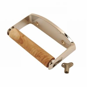 Toilet Roll Holder Chrome Locking