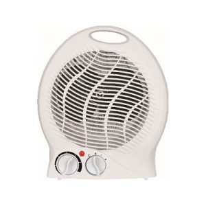Heater Fan 2Kw Upright & Thermostat + Cool Air White   [+]