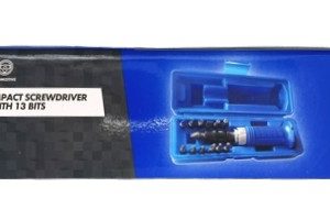 Screw Driver Impact Set 13Pce. In Case