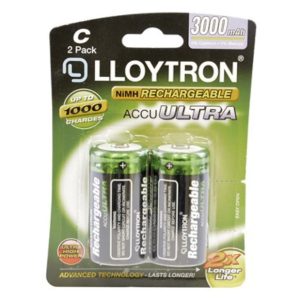 Battery Recharge Ni-MH Cx2 3000MAH