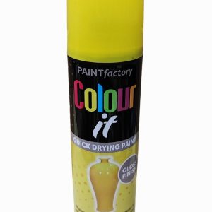 Paint COLOUR IT Gloss Sunshine Yellow 250ml Aero.