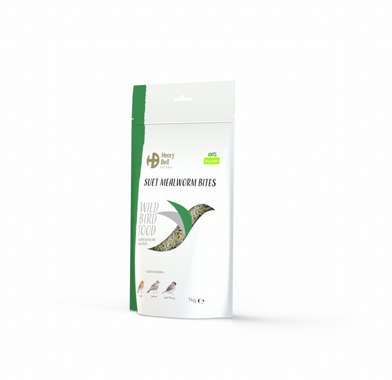 Bird Feed Mealworm Bites Booster 1Kg