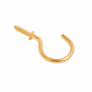 Hook Cup Brassed 31mm