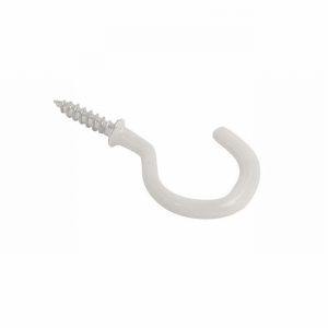Hook Cup White 31mm Shouldered