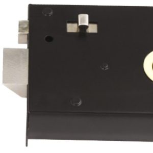 Lock Rim Latch & Locking Snib 100x76 Black