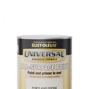 Paint UNIVERSAL Satin Portland Stone 750ml