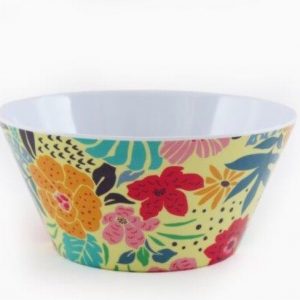 Picnic Ware Bowl Melamime FLORAL 15x7cm