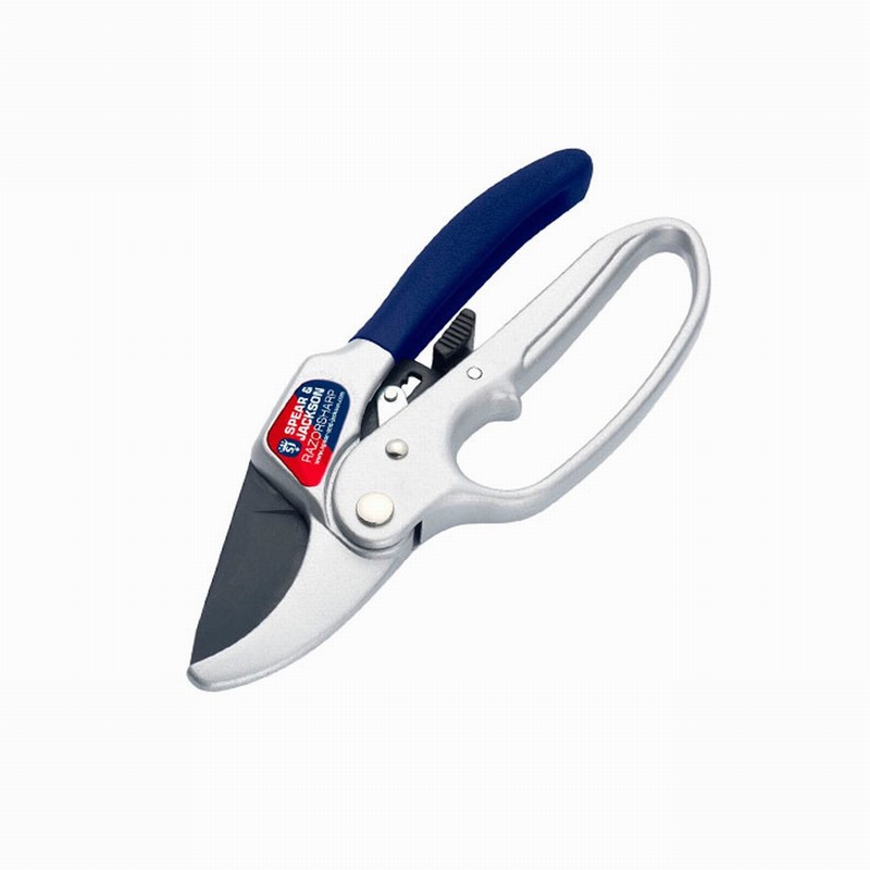 Secateurs S&J Anvil Ratchet Action