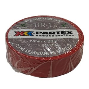 Tape Insulating 19mmx20m Red