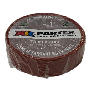Tape Insulating 19mmx20m Brown