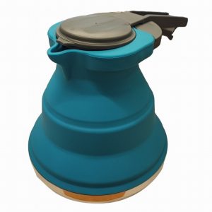 Kettle WARRIOR Camping Silicone Collapsible Blue
