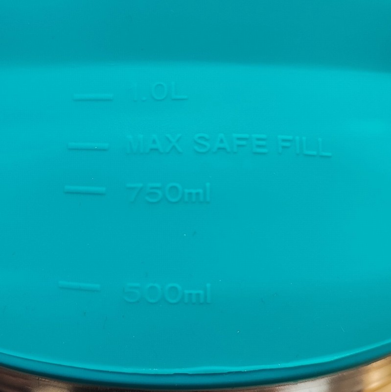 Saucepan WARRIOR Camping Silicone Collapsible Blue - Image 2