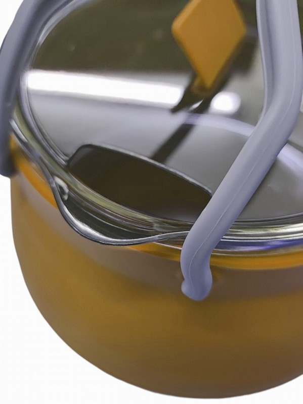 Saucepan WARRIOR Camping Silicone Collapsible Brown - Image 3