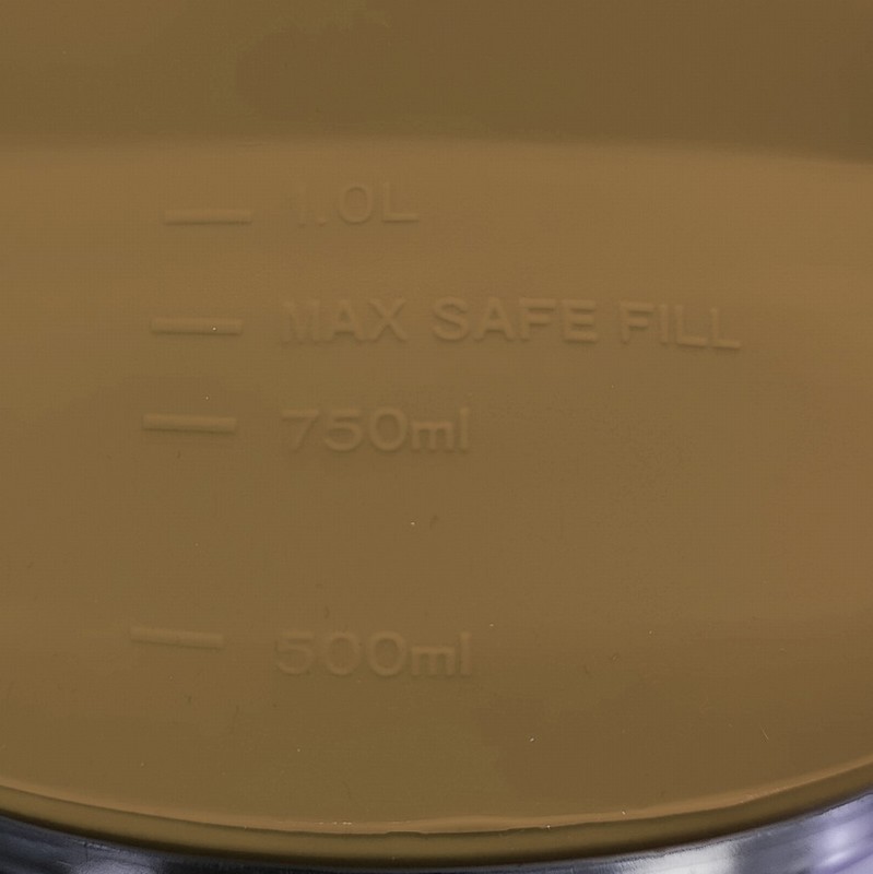 Saucepan WARRIOR Camping Silicone Collapsible Brown - Image 2