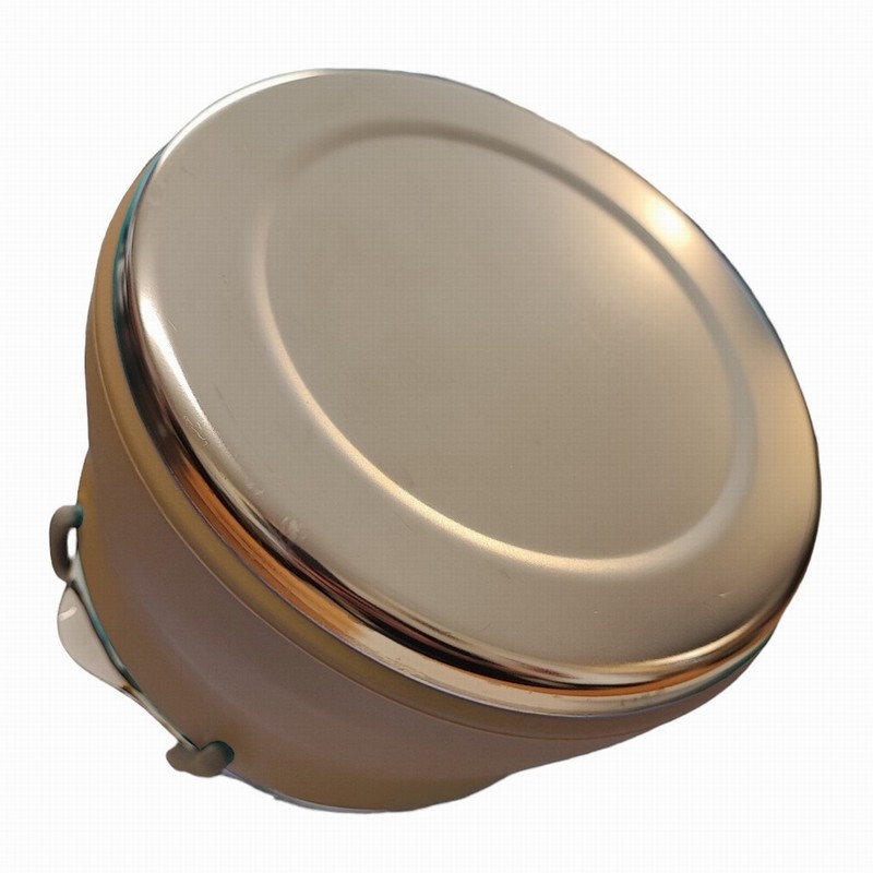 Saucepan WARRIOR Camping Silicone Collapsible Brown - Image 5