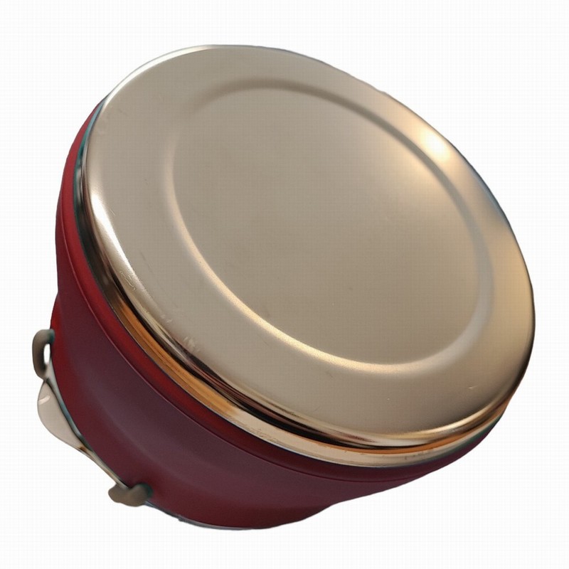 Saucepan WARRIOR Camping Silicone Collapsible Red - Image 5