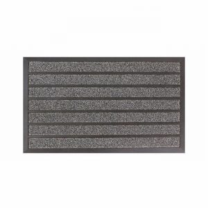 Mat DIRT STOP Pro 75x45cm Striped Scraper
