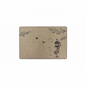 Mat ELEGANCE 75x50cm Bird Cage Design WASHABLE