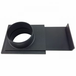 Hose Blast Gate 100mm Plastic Quick Connect 1 Side