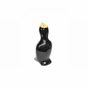 Pie Funnel Ceramic Black Bird Design D