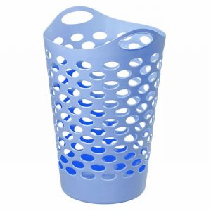 Laundry Hamper 60Ltr. Flexible Blue D