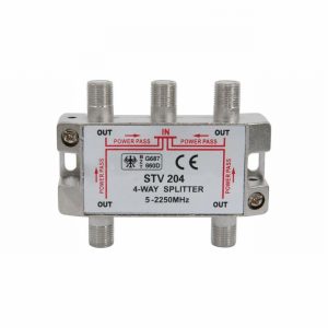 Satellite Splitter 1-4 Metal