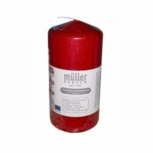 Candle Pillar Red D