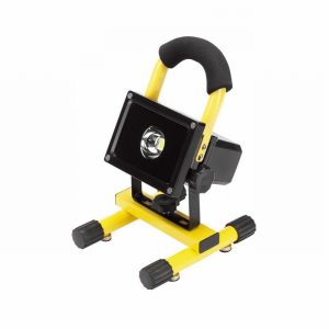 Flood Light 10Watt COB LED Rechargeable on Stand