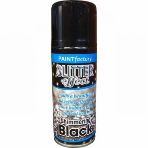 Paint P.FACTORY Glitter Black 200ml Aero.