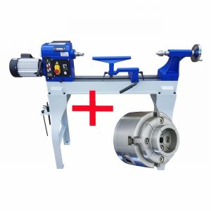 Lathe H.Duty 24x16" Cast Bed+Stand & Viper 3 Chuck