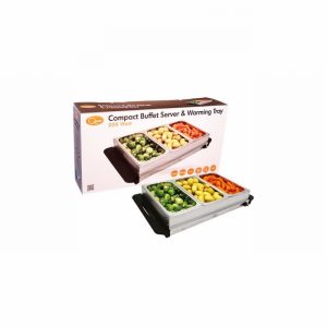 Buffet Server 3xCompartment SS Compact