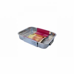 Roasting Tin & Rack 32x23cm SS