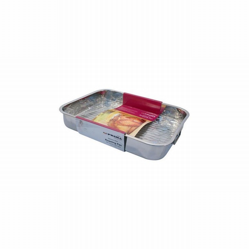 Roasting Tin & Rack 42x31cm SS