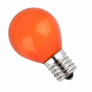Lamp Ball Orange ES 15Watt