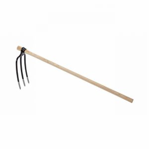Hoe Fork DRAPER 3 Prong Wood Handle