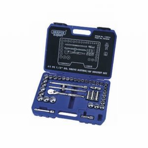 Socket Set MM/AF 41Pce. 1/2" Drive [+B]  D