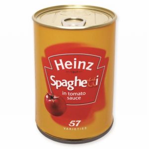 Safe Can Heinz Spaghetti
