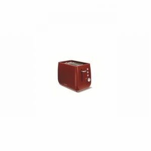 Toaster 2Slice Chroma Red & Metal