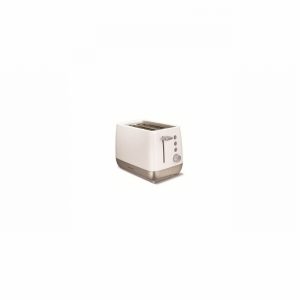 Toaster 2Slice Chroma Prem. White & Steel